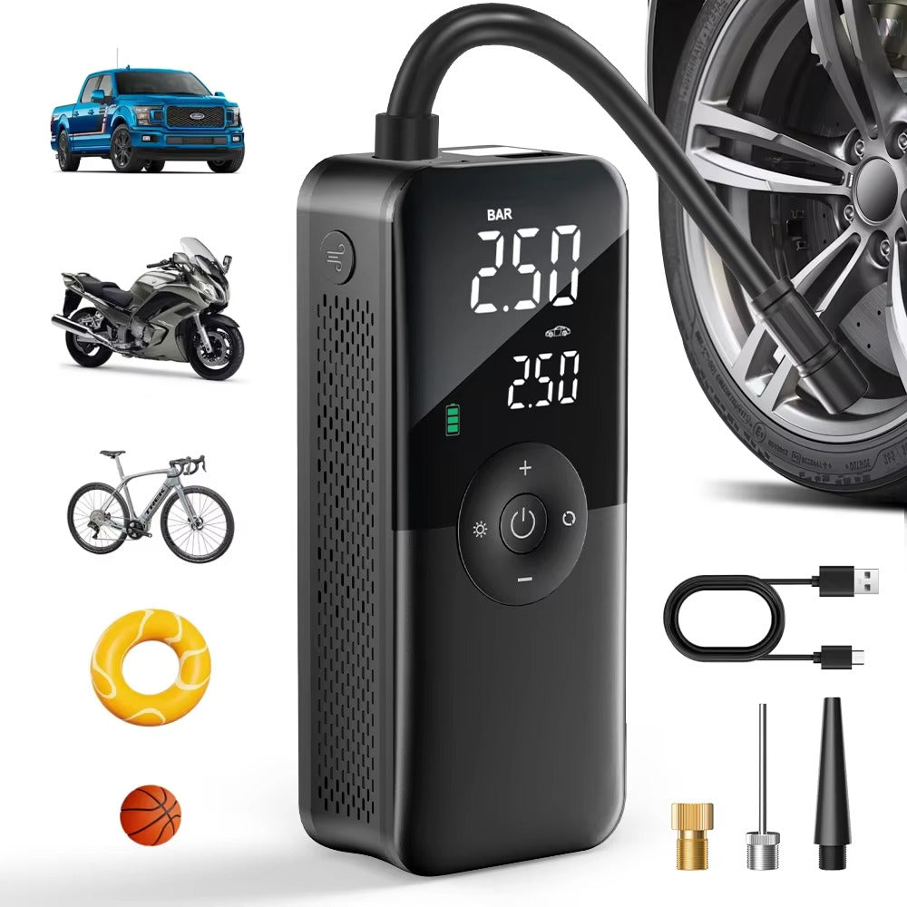 Portable Compressor Air Pump and Tire Inflator